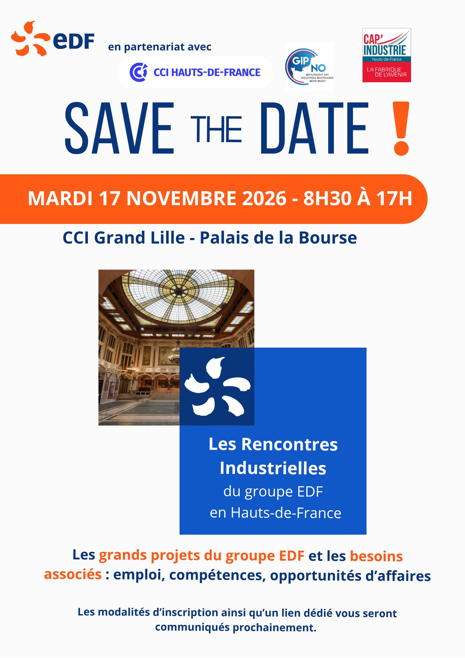 Save the date RI EDF