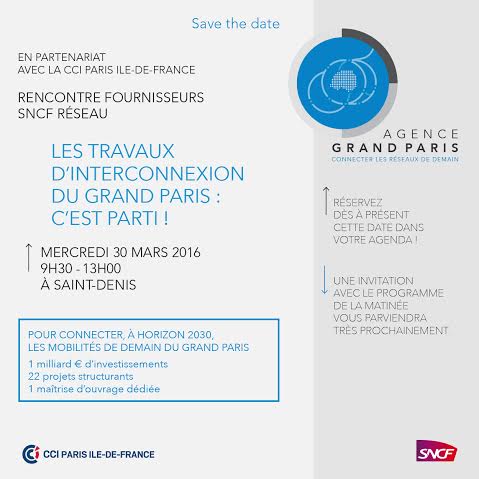 Rencontre fournisseurs SNCF Réseau - CCI Business Grand Paris