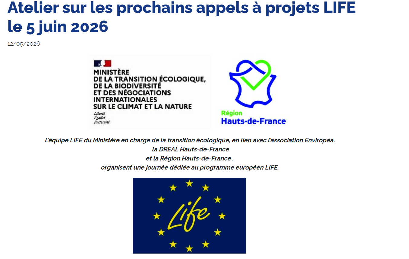 appels à projets LIFE