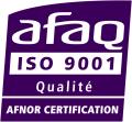 Certification du système de management de la qualité AFAQ ISO 9001 Logo ISO 9001