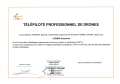 Diplome télépilote Télépilote professionnel certifié Catégorie Spécifique Européenne (Scénarios STS-01 & STS-02 — DGAC / EASA) Exploitant et télépilote habilité aux interventions en zone urbaine et sites complexes