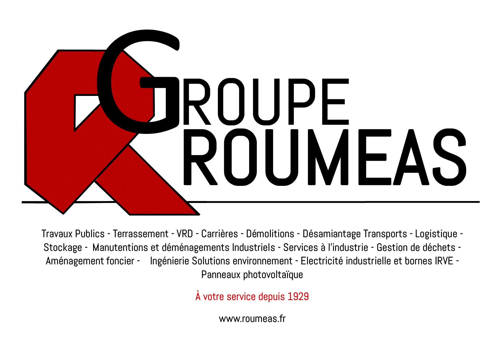 Logo activités GROUPE ROUMEAS