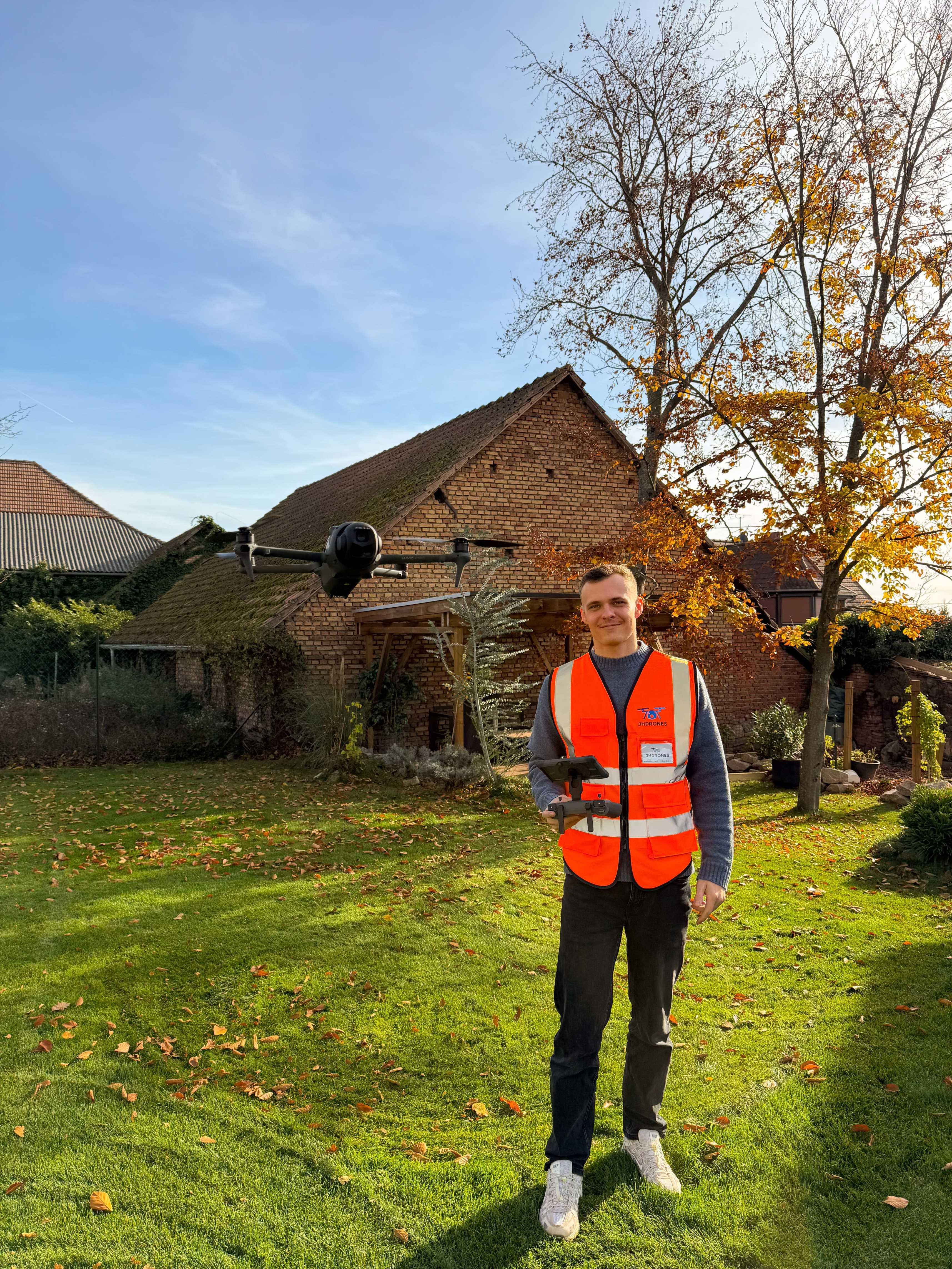 Jérémy H, télépilote de drones en Alsace pour tous vos besoins